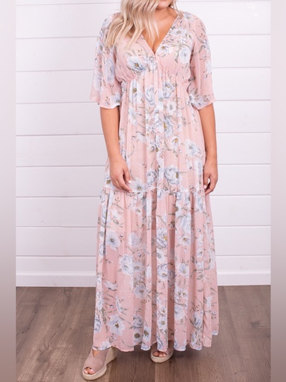 Lovestitch Dream Of Floral Darling Maxi Dress | Small